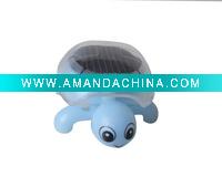 4 colors solar kids educational tortoise