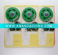 Wholesale Music module is used in greeting card,magazine,envelope