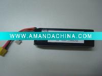 Wholesale LiFePO4 9.6V2200MAH 25C high rate batetry for RC models of aircraft, planes
