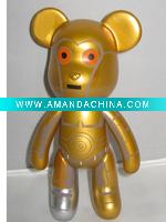 Wholesale wind up bear pvc bear plastic bear