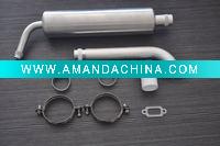 Wholesale Free Shipping Muffler tuned pipes, Special Muffler Canister for DLE30CC, for 23cc -30cc rc airplane