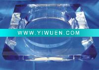 Wholesale double color glass ashtray