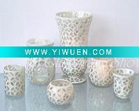 Wholesale Mosaic Glass Candle Holders & Vase