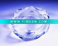 Wholesale flower border glass ashtray