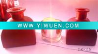 Glass perfume bottle