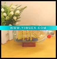 Wholesale drift bottle with ship