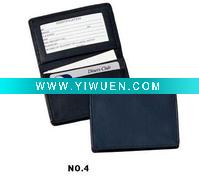 Wholesale hot sell genuine leather name card holder