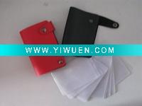 Wholesale PU,PVC leather card holders purses