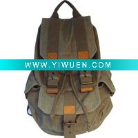 Wholesale fashion canvas backpack