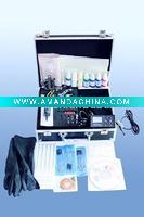 Wholesale with 3 tattoo guns complete tattoo machine kit