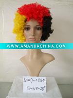 Wholesale Fashion football wigs in 2012 European Cup for German fans