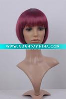 Wholesale red wine bob hair wigs
