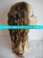 Wholesale BTM-632 synthetic lace front wig in pianno color long length