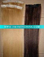 Wholesale Super quality feather 100% human hair extension
