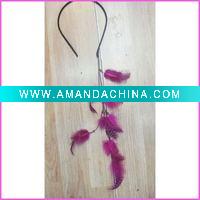 Wholesale 2011 fashion feather hair extension