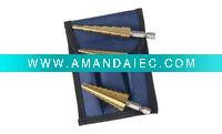 Wholesale 3pc Tin-Coated HSS Step Drills Bit Set