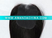 Wholesale HOT!!! 100% Human hair silk top closures