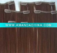 Wholesale cheap russia clip-in hair extension
