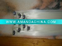 Wholesale Clip-in white human hair extensions