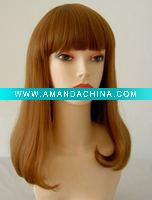 Wholesale New Fashion nature wave synthetic hair wig