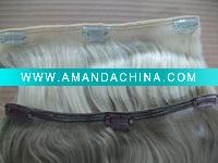 Wholesale Synthetic Clips Hair,Hair Extension