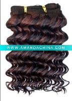 Wholesale synthetic hairs entension kanekalon hairs synthetic hair weft