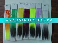 Wholesale Fashionable gradual color synthetic clip-in hair extension