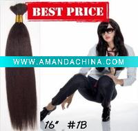 Wholesale silky straight hair bulk