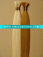 Wholesale straight 613# 100%virgin chinese remy human hair bulk