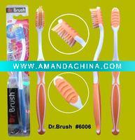 Wholesale Dr.Brush Massage Adult toothbrush (CE&FDA approved)