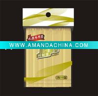 Wholesale high quality hygienic bamboo fruit toothpick