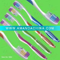 Wholesale medium plastic adult toothbrush