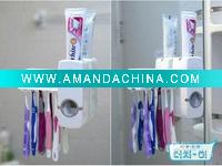 Wholesale New Automatic Toothpaste Dispenser&Brush holder SET [super dea superheroes
