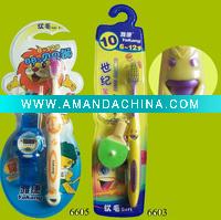 Wholesale New Design Kid toothbrush(CE&FDA passed)