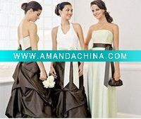 Wholesale Grace satin Bridesmaid Dress