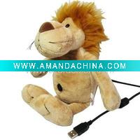 Wholesale 2010 Fashionable Lion design Toys PC Camera +5000K Pixels
