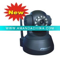 Wholesale NEW best sale wireless network/IP camera pan/tilt of brand name Foscam