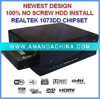Wholesale 2011 Latest Sata Media Hdd Player 1080P- 100% no screw hdd install