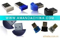 Wholesale adapter mini adapter wireless net 9-200m bluetooth,v1.2,EDR+V2.0(2.1),transmit rate0.725 -3Mbps,dongle7