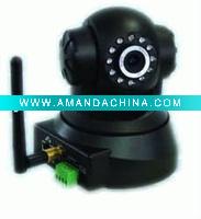 Wholesale H264 WIFI Wireless Pan Tilt Two Way Audio MSN IP Security Network Camera