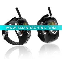 Wholesale Free shipping - Walkie Talkie Watch Set - Backlit LCD