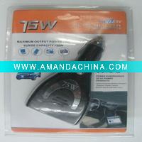 Wholesale Car power inverter with USB 75W