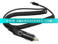 Wholesale two way radio accessory, Car charger for transceiver, battery eliminator for walki talkie,Car DC adapter for two way radio