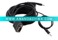 MICRO VGA (HD-15) + 3.5MM STEREO AUDIO CABLE
