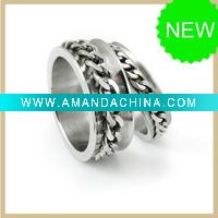 Wholesale fahion titanium ring (TSSR297)