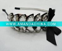 Wholesale 2011 fashion hair hoop, diamond hairband