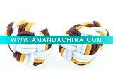 Wholesale classic elastic knot cufflinks