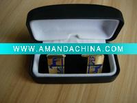 Wholesale metal fashion men's cuffliks