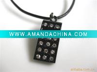 Wholesale men necklace HOT fashion jewelry titanium whistle necklace steel Necklace For Lovers