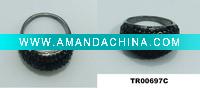 Wholesale Black Crystal Finger Ring